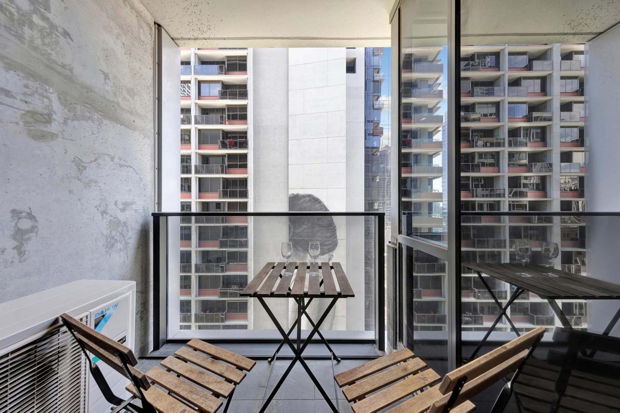 Manhattan Modern Apartments At Southern Cross Melbourne Oda fotoğraf